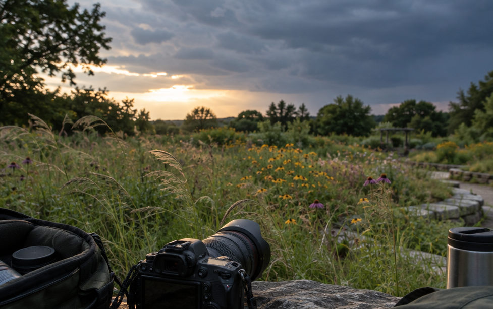 Image showing meadow sky